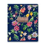 Тетрадь ученическая общая, выборочные блёстки, A5+ 80 л. на скобе 65 г/м², белизна 100%, 5 шт, клетка в термоусадочной пленке, 000483 Вальс цветов, Светоч 80ТСК5_5_2_1