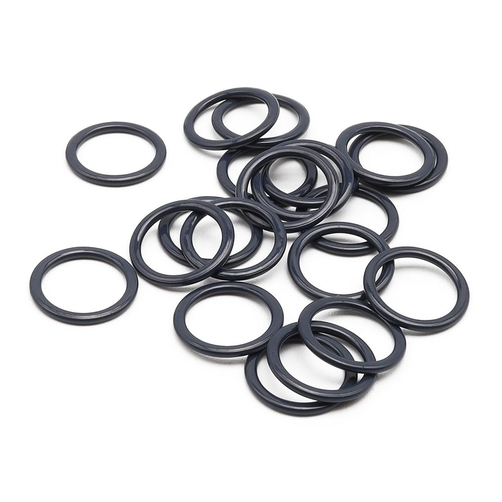 Кольца для бюстгальтера металл ⌀9.5 мм, 20 шт, C147 темно-синий, ГВ800