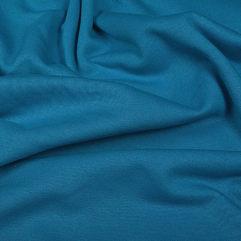 Футер 2-нитка начес 190 г/м², 100-100 см / 6 метров, ФУТ2Х.НАЧ.190.18-4535.6, бирюза