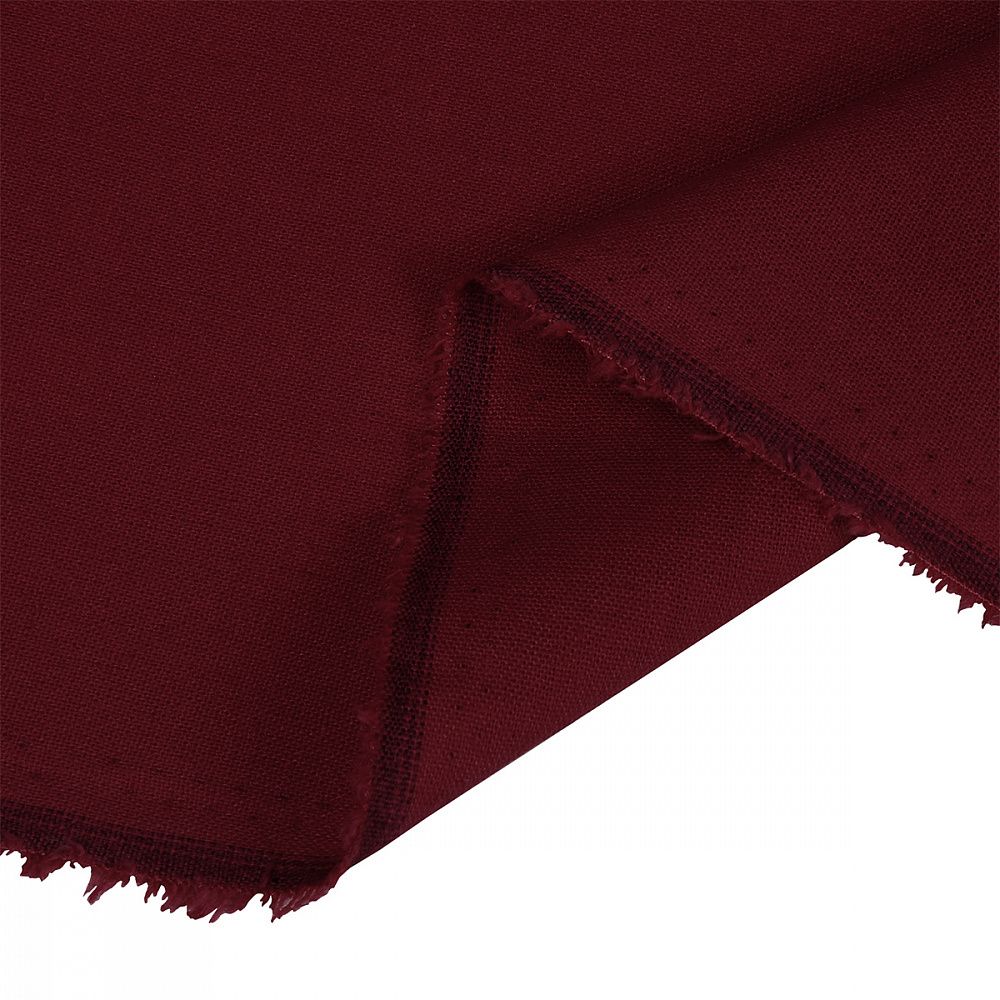 Льняная ткань 200 г/м², 140 см / 20 метров, TBY.Li.1009.39, цв.39 бордо