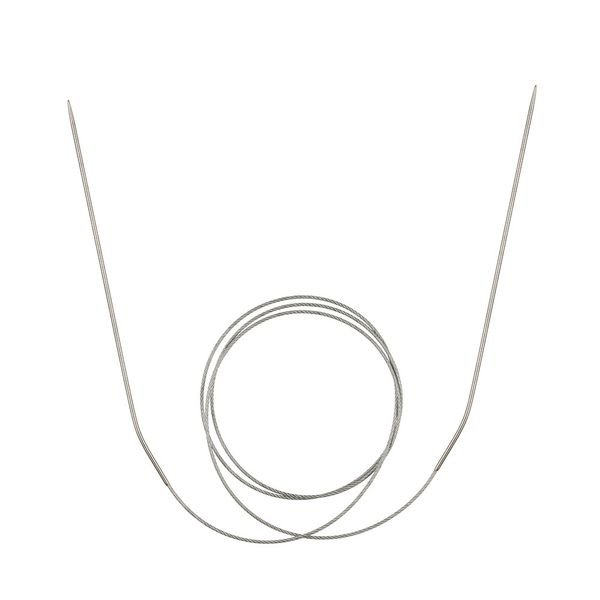 Спицы круговые металл ⌀1,6 мм, 100 см, с металлической леской, Gamma MKN-R