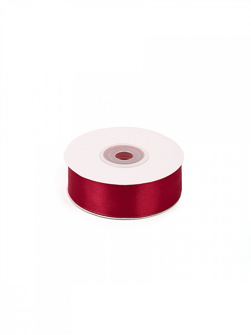 Лента атласная 1-сторонняя 25.0 мм / 22.5±1 метра, 3088 т.бордовый, Magic4Hobby