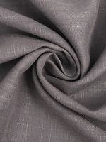 Льняная ткань 190 г/м², 140 см / 2 метра, TBY.Li.1002.15, 15 серый