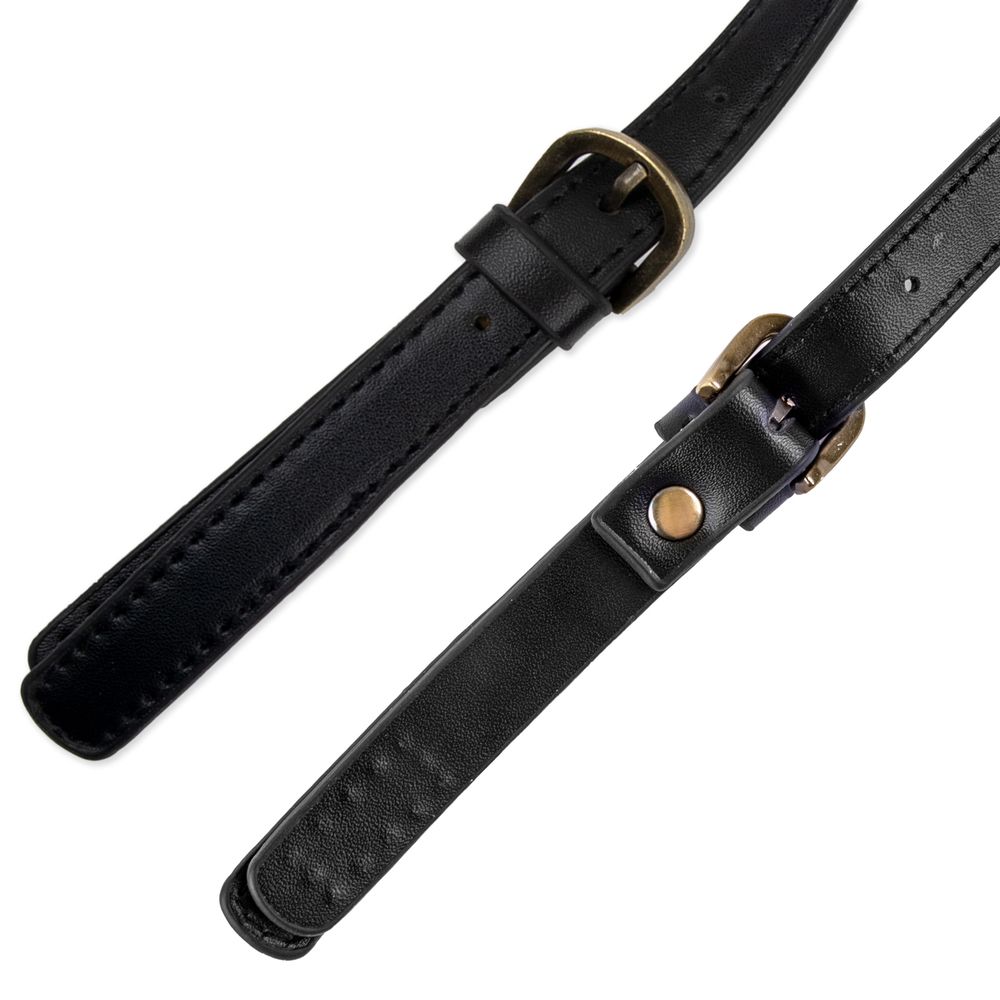 Ручка для сумки 63 см, 2 шт, №03 чёрный, Gamma HA-40