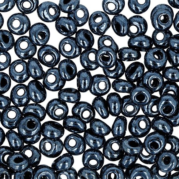 Бисер Toho Magatama 2 (3 мм), 25 г (5х5 г), 0081 т.серый