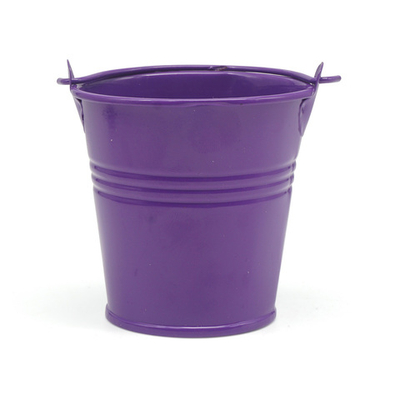 Ведерко окрашенное 7*7см (фиолетовый) AR004