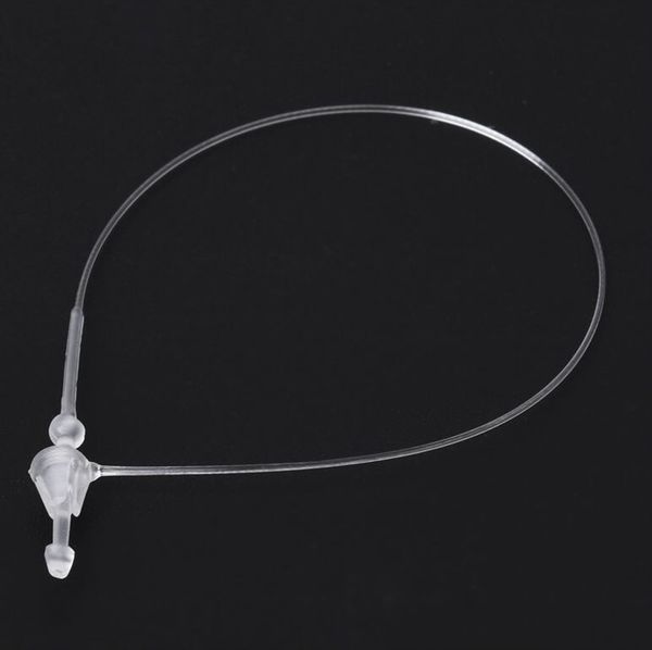 Биркодержатель-петля 15.5 см, 6922-2159 прозрачный, пластик, 5000 шт, Брючникофф