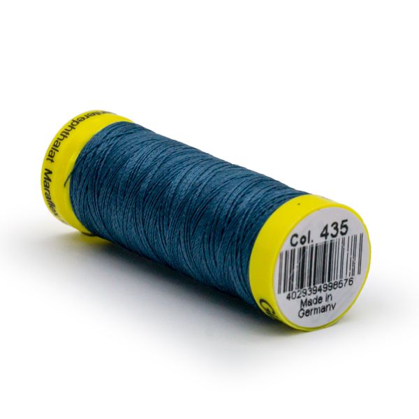Нитки для трикотажа Gutermann Maraflex, 150м, 435 зелено-синий, 5 катушек