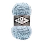 Пряжа Alize (Ализе) Superlana Maxi / уп.5 мот. по 100 г, 100м, 480 светло-голубой A