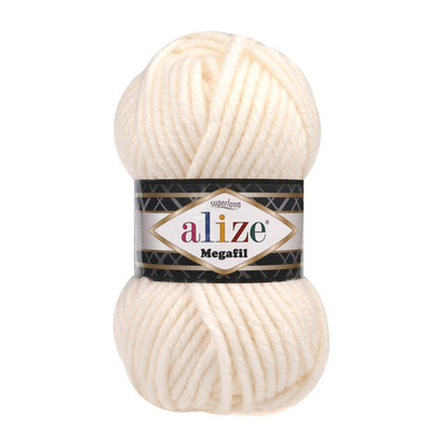 Пряжа Alize (Ализе) Superlana Megafil / уп.5 мот. по 100 г, 55м, 310 медовый A