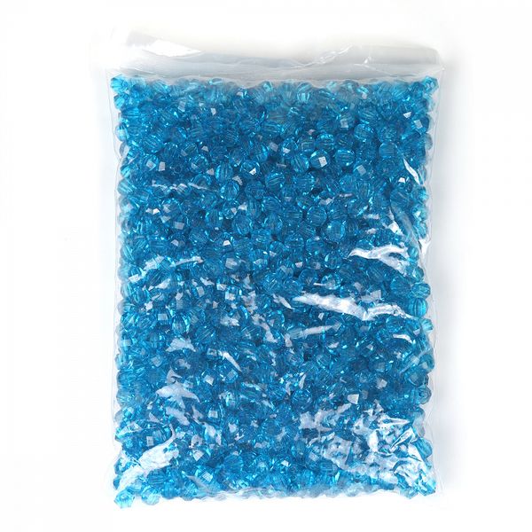 Бусины акрил ⌀10 мм, MG.3244-34, цв.34 бирюза, 500 г, Magic4Hobby