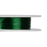 Проволока для бисера ⌀0.25 мм, 120 метров (12х10 метров), 05 зеленый, Zlatka DG-025