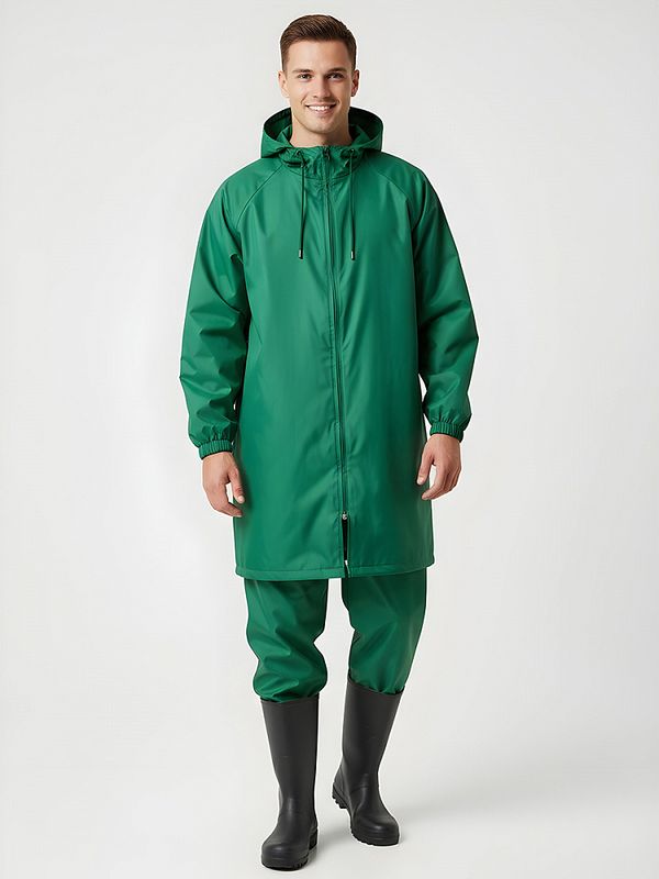 Оксфорд 200D PU1000 78 г/м², 150 см / 5 метров, F243 зеленый