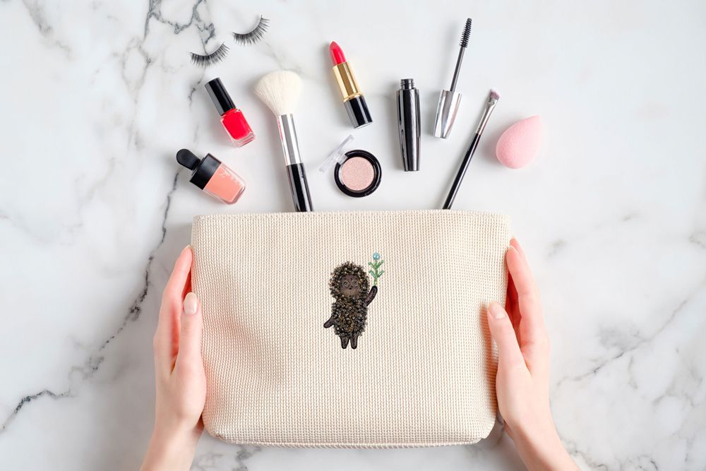 Набор для вышивания бисером Klart CMF-10-047, Брошь. Ежик в тумане, 4.5х7.5 см