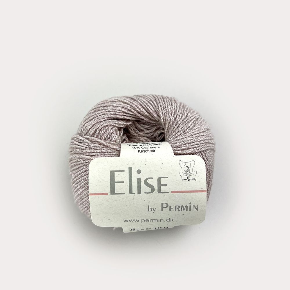 Пряжа Permin Elise / уп.10 мот. по 25 г, 115 м, col. 0717 /TOS/