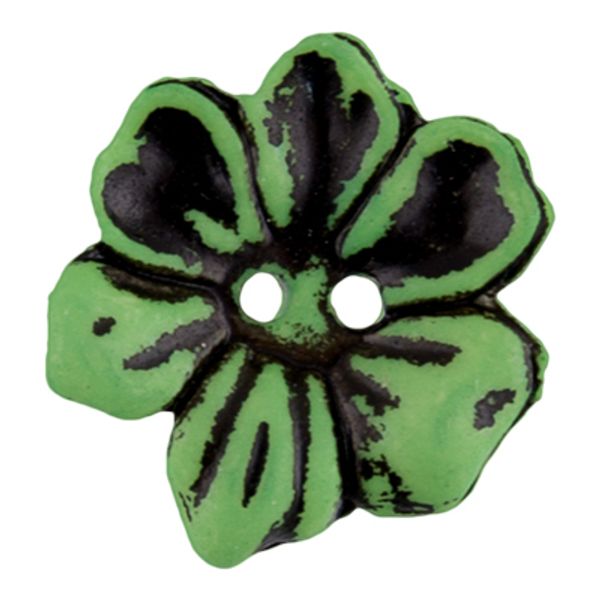 Пуговицы детские 15 мм, 36 шт, №D536 салатовый, Gamma AY 9985