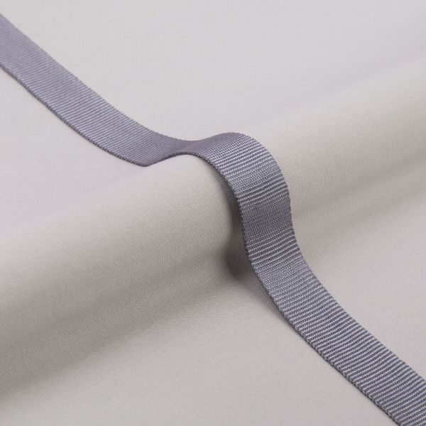 Тесьма (лента) окантовочная 22 мм / 50 метров, серый, Gamma 9с754