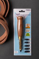 Пробойник ручной, 6 насадок, Micron PHM-01