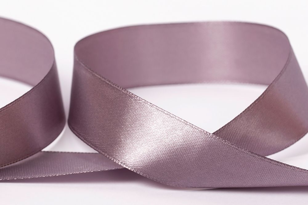 Лента атласная 1-сторонняя 25.0 мм / 33±2 метра, 099 коричневый, Gamma