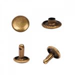 Хольнитены двухсторонние сталь 9х9 мм, №33, TBY.5209 цв. антик уп. 1000 шт, TBY