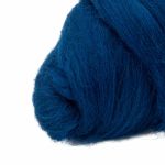 Шерсть для валяния мериносовая тонкая 100 г, 571 синий, Троицкая