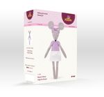 Набор для шитья игрушки Мышка Хельга 37 см, Miadolla TT-0220