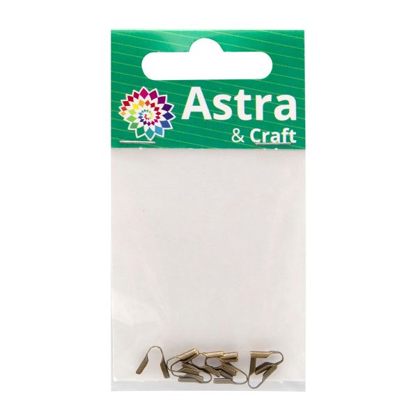 Протектор для защиты тросика 2 мм, 10 штук, Astra&Craft (латунь) 4AR2029