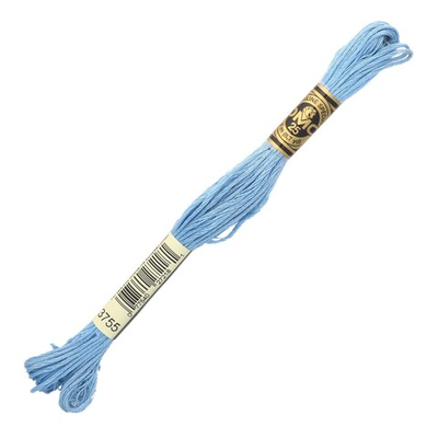 Мулине DMC 117 (3755), 12 мотков по 8 метров