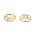 Шапочка для бусин, 12мм 30 шт/упак, Astra&Craft (Золото), 4AR199