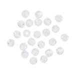 Бусины стекло ⌀4 мм, 24 шт, прозрачный/crystal, Preciosa 451-19-602