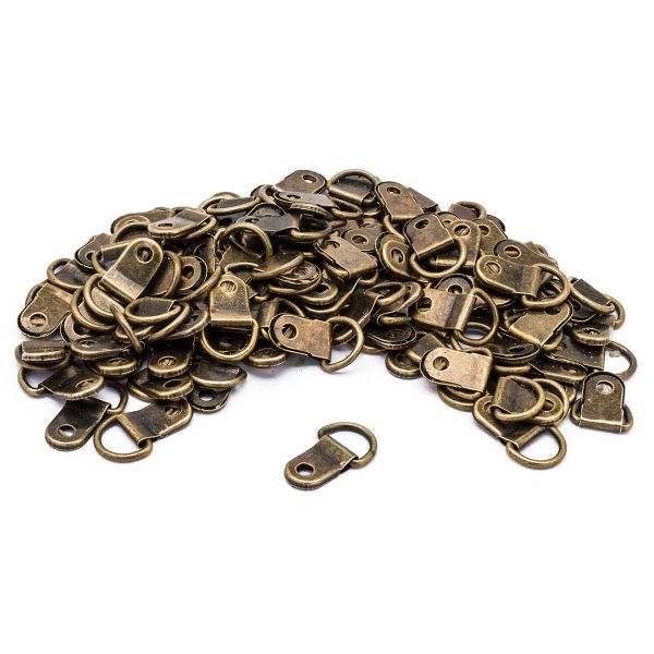 Петля обувная 10х18 мм, т.латунь, 100 шт