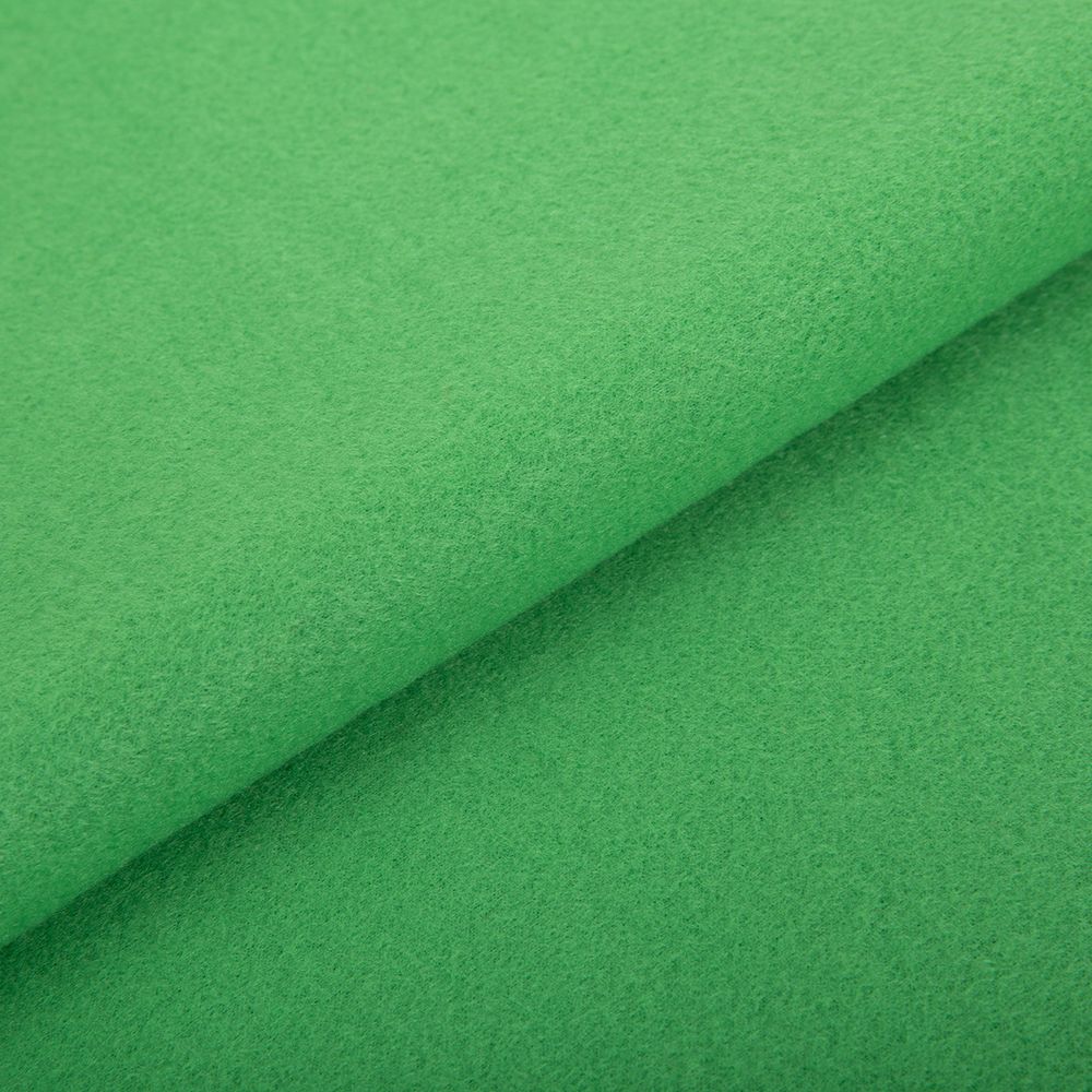 Флис 2-сторонний 280 г/м², 150х160±5 см, зеленый/green, Gamma FG-005N