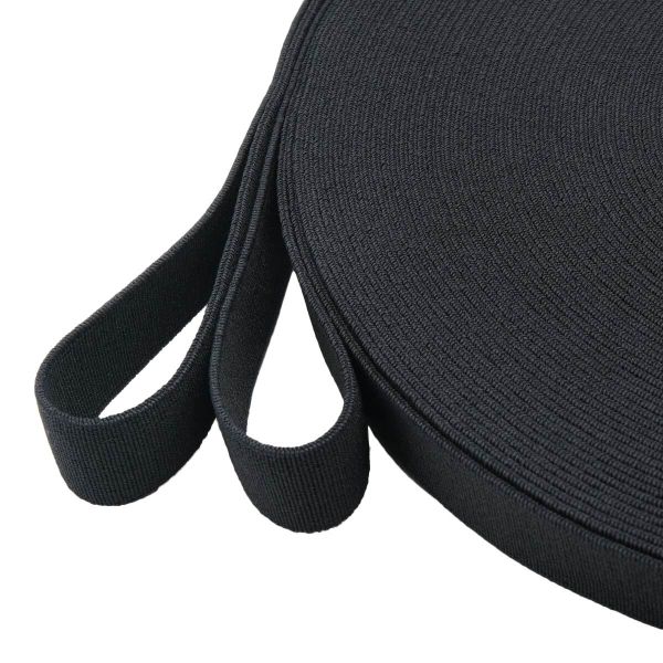 Резинка башмачная 20.0 мм / 25 метров, черный