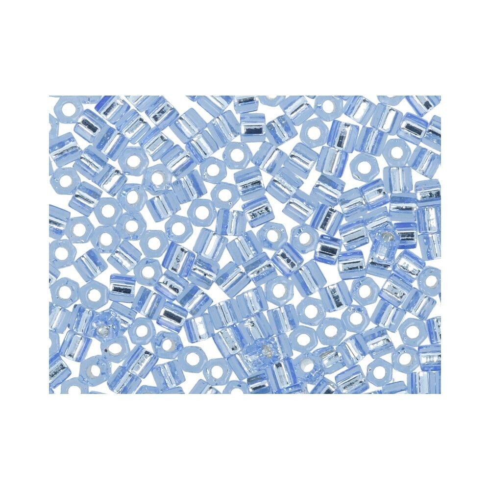 Бисер Toho 11/0 Hexagon 3 (2.2 мм), 25 г (5х5 г), 0033 св.синий