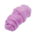 Лента для валяния полутонкая, 100% шерсть, 50гр Камтекс (058 сирень)