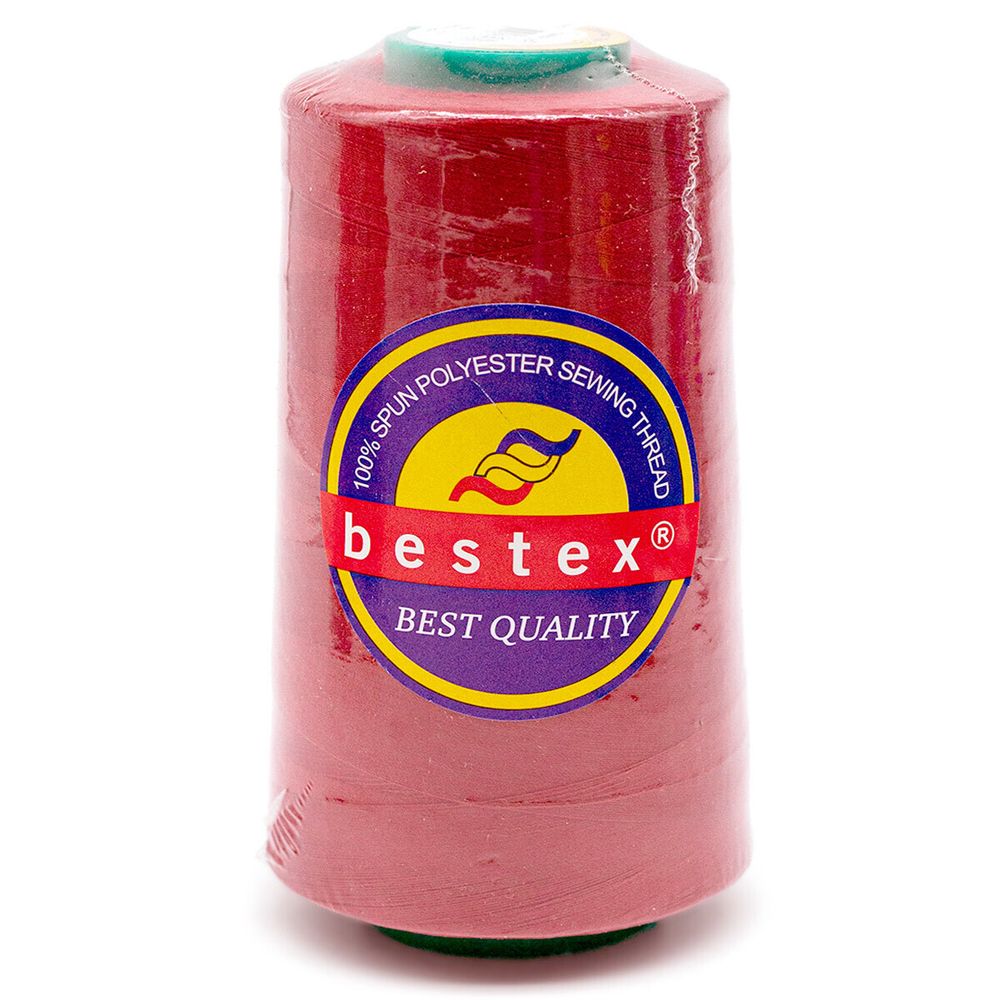 Нитки универсальные Bestex 50/2, 4570 м (5000 ярд) / 1 кат., 053 брусничный