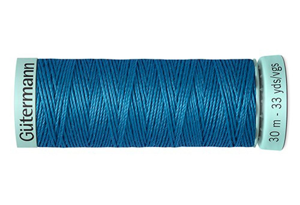 Нитки шелковые Gutermann Silk R753, 30м, 025 св.морская волна, 5 катушек