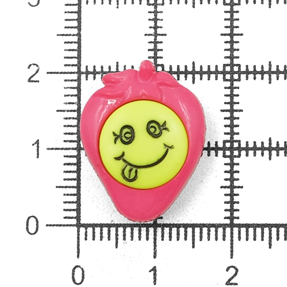 Пуговицы детские Смешная ягода (48268) 21мм (516/535), 72 шт