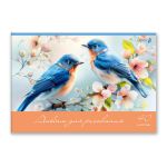 Альбом для рисования 100 г/м², A4 29.5х20.2 см, 40 л. на скобе 5 шт, 01711 Пушистые и пернатые, Светоч А258