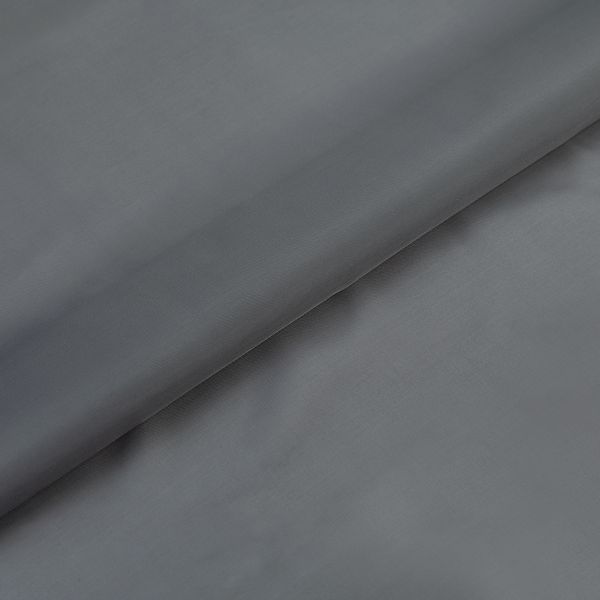 Ткань подкладочная (таффета) 180Т, 57 г/м², 500х152 см, 339 серый, Gamma 180Т
