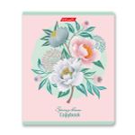 Тетрадь ученическая общая, софт-тач ламинация, A5+ 96 л. на скобе 60 г/м², белизна 100%, 5 шт, клетка в термоусадочной пленке, 000787 Розовая дымка, Светоч 96ТЕТк-006