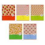 Тетрадь ученическая школьная, A5+ 24 л. на скобе 65 г/м², белизна 100% 30 шт, клетка, 000719 Вкусная переменка, Светоч 24ТЕТк-001