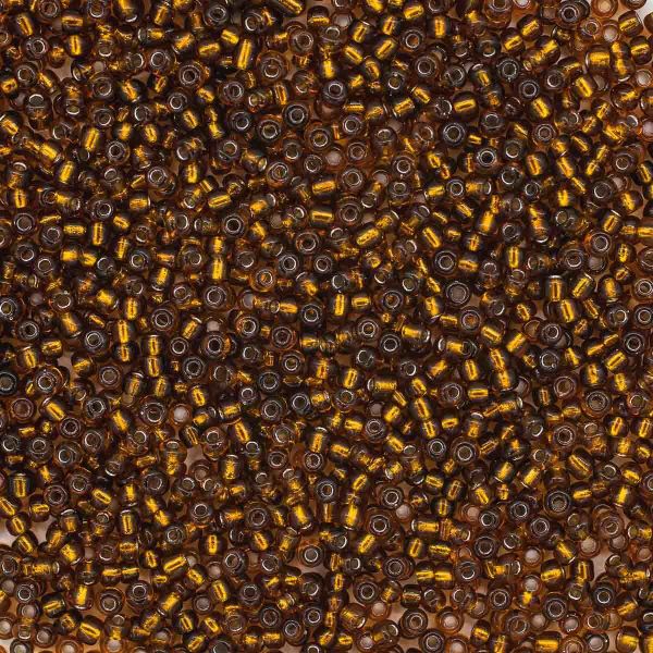 Бисер Astra&Craft 11/0 (2.1 мм), 200 г (10х20 г), цв. 53 коричневый