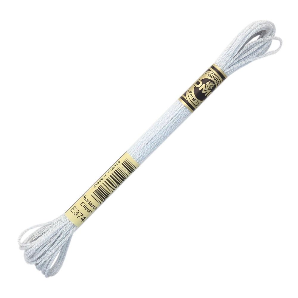 Мулине DMC 317, 8 м, мет. (E3747), 6 мотков по 8 метров