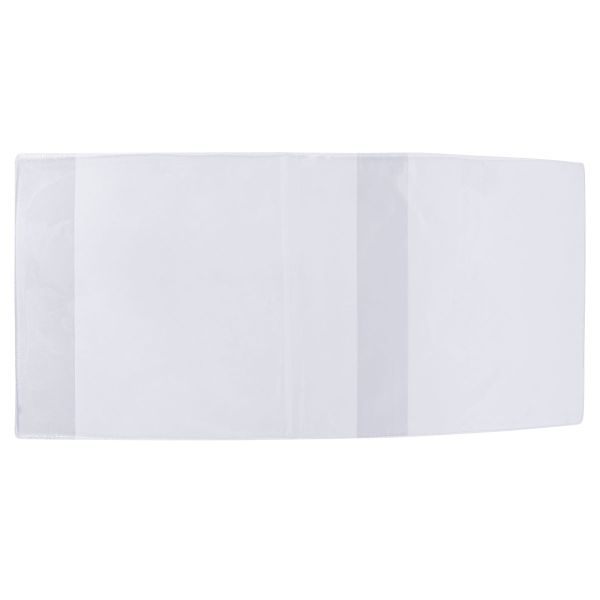 Обложка универсальная для учебников с клеевым краем 120 мкм (270х490 мм) 5 шт, прозрачный, Лео LNNCB-01