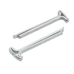 Т-шплинт 2,5х25мм, цинк, (уп.10 шт)