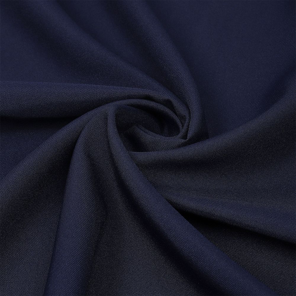Габардин 150 г/м², 150 см / 1 метр, TBY.150330.1, цв.330 темн.синий
