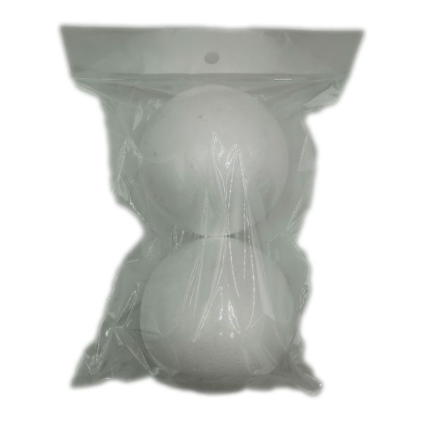 Заготовка из пенопласта Шар ⌀8 см, 2 шт, 030 Love2art DPZ-R