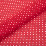 Ткань блузочная Chiffon 68 г/м², 200х147 см, 7 красный/ белый, Gamma PC-05