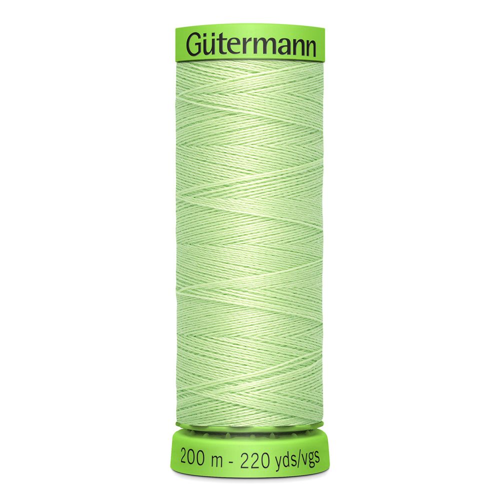 Нитки для тонких тканей Gutermann Extra Fine 150, 200м, 152 бл.салатовый, 5 катушек